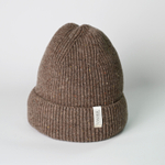 Шапка VAKSILK из натуральной шерсти и шёлка ТЁМНО-БЕЖЕВЫЙ