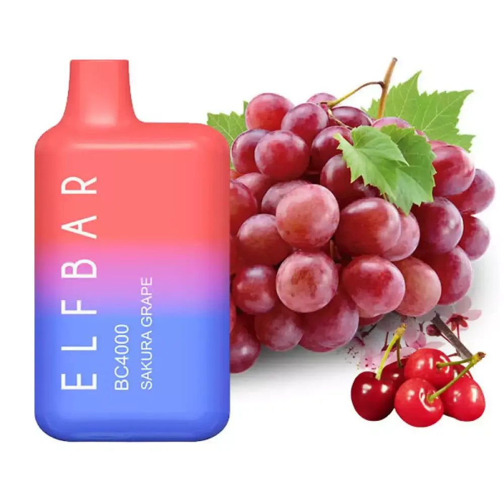 Elf Bar BC4000 - Sakura Grape (5% nic)