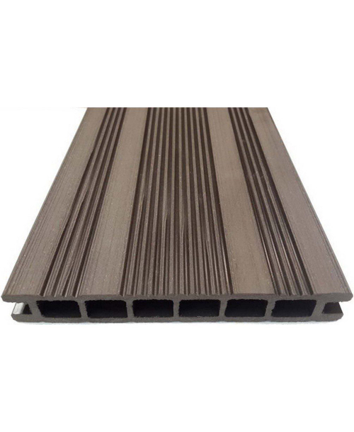 ДПК Доска ДПК для террасы шовная 23,5x165x4000мм Ecodeck Венге