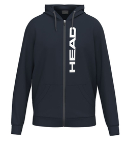 Мужская теннисная кофта Head Club Original Hoodie FZ - небесный