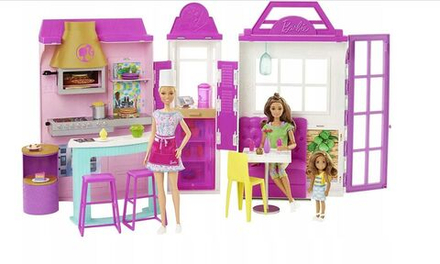 Игровой набор кукла Barbie Гриль-ресторан  HBB91