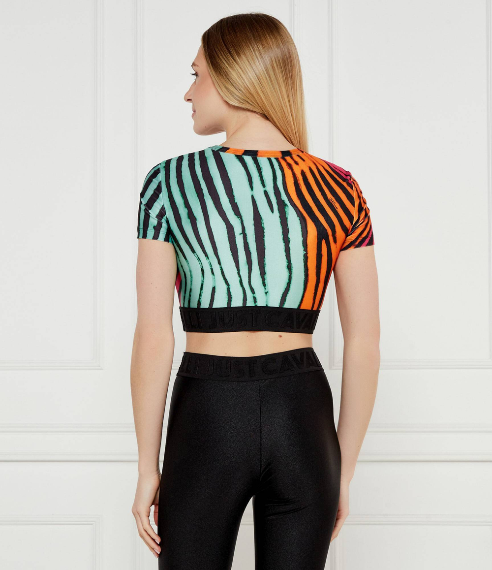 Блузка Just Cavalli - розовый(78PAH6A0JS451)