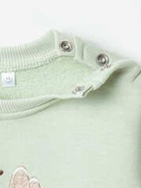 Свитшот "Шалфей" утепленный 0+