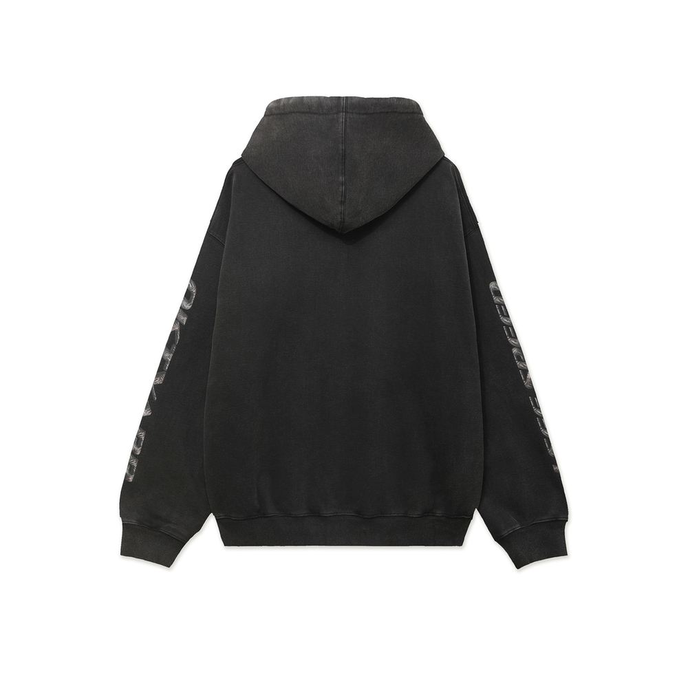 Худи Октябрь Speed Zip "Black"