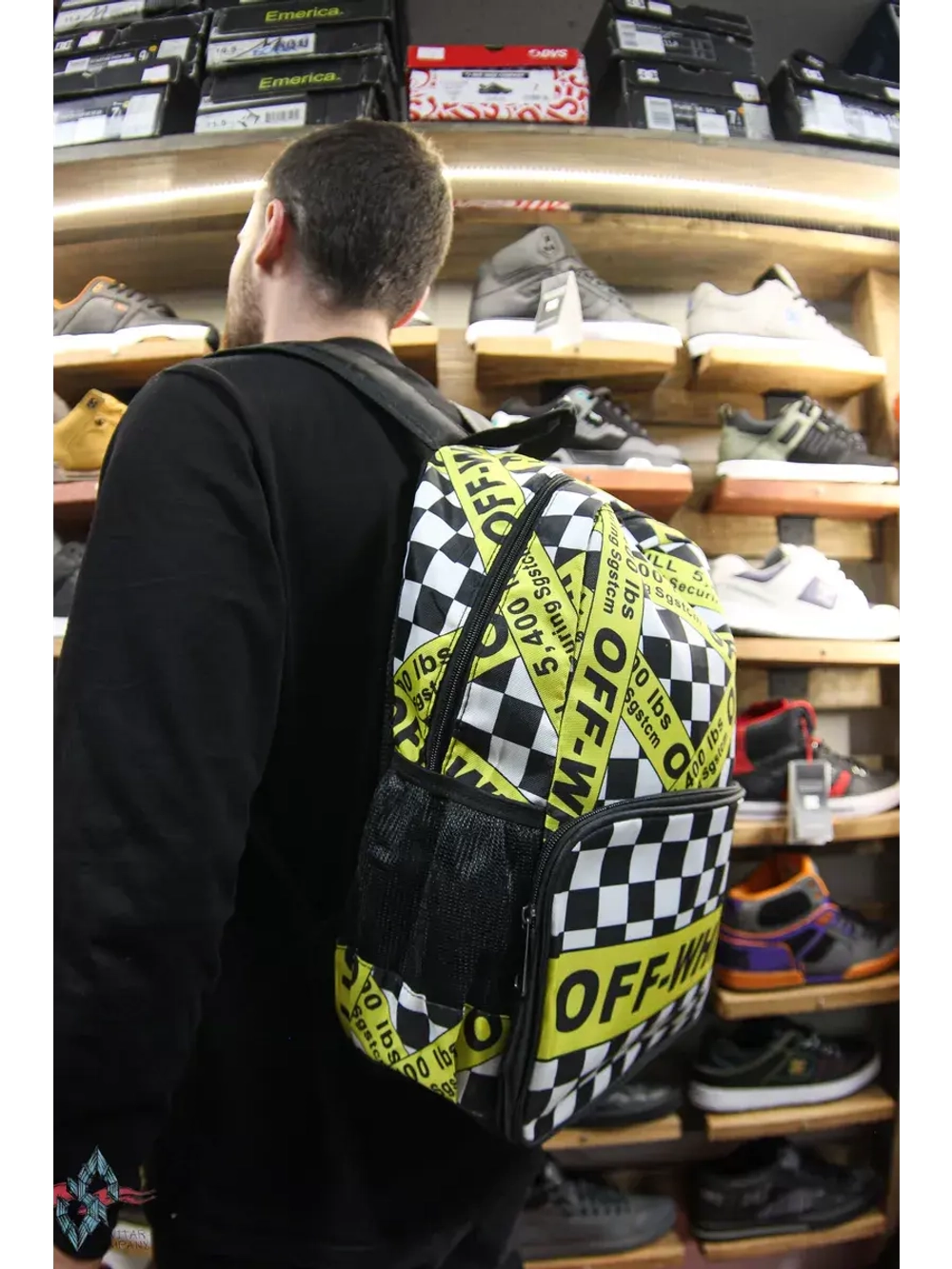 Скейтерский y2k рюкзак 23L
