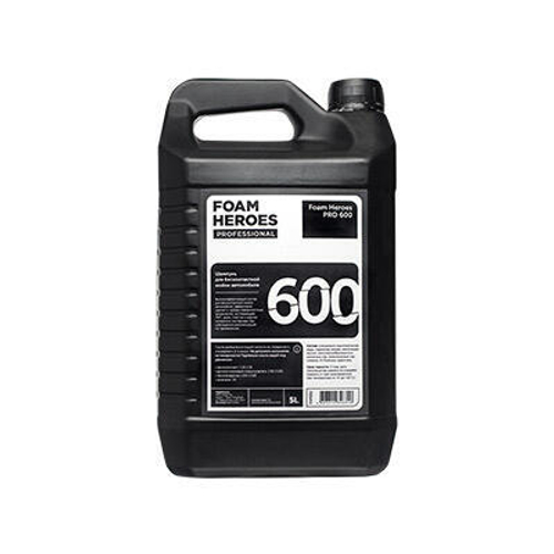 Foam Heroes PRO 600 низкопенный шампунь для бесконтактной мойки автомобиля, 5л