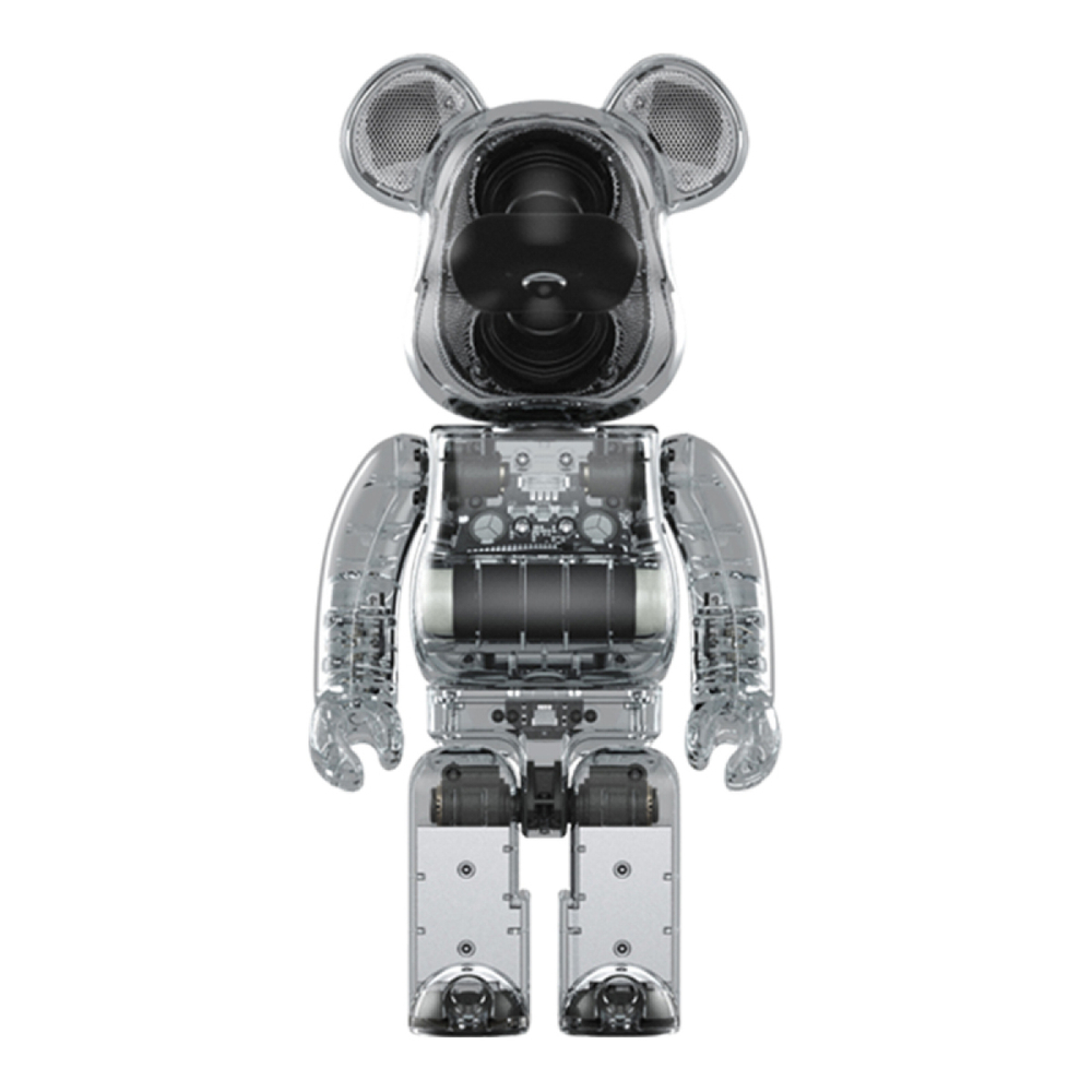 Дизайнерские игрушки BE@RBRICK AUDIO R ／ ／ 400% 28cm, BE@RBRICK-2311-0027
