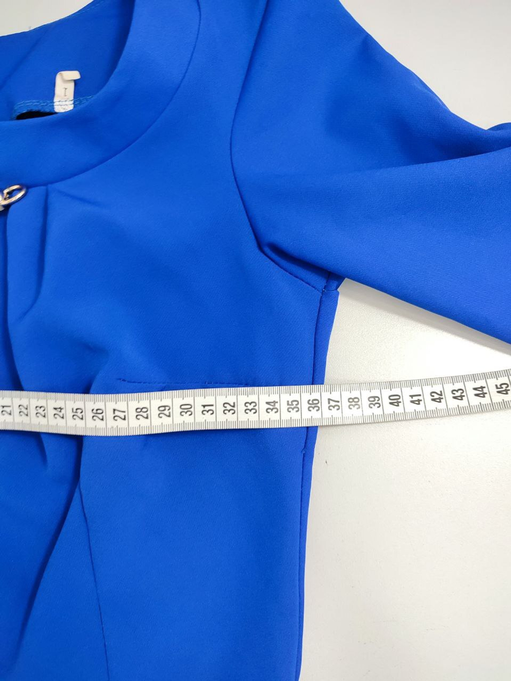 Блузка ярко-синяя 40-42 размер