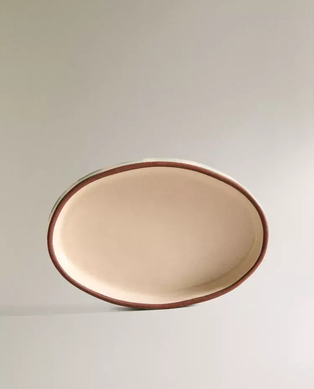 ZARA HOME МЫЛЬНИЦА ИЗ КЕРАМИКИ В ПОЛОСКУ, СИНИЙ