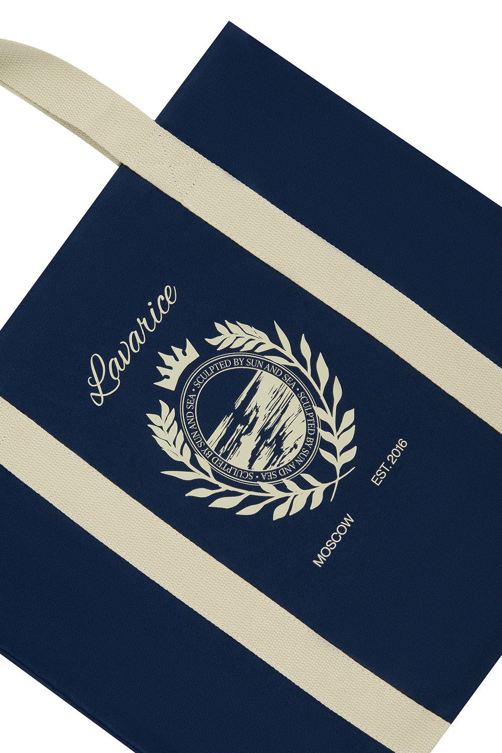 Сумка-шоппер с широкой ручкой Синий