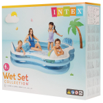Бассейн Семейный 229х229х46см (Intex)