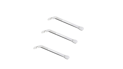 Монтажки TOOPRE, нержавеющая сталь, комплект 3шт, серебристые