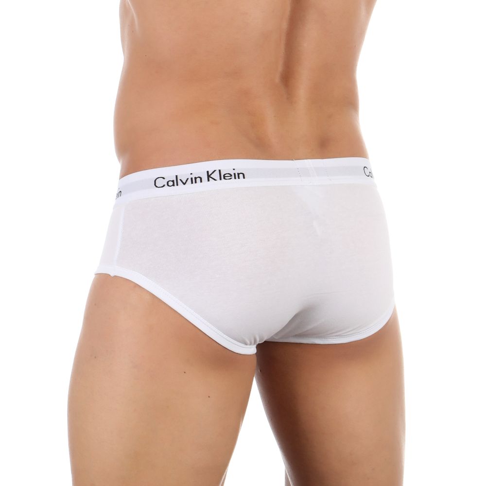 Мужские трусы брифы белые Calvin Klein Briefs СК36621-1