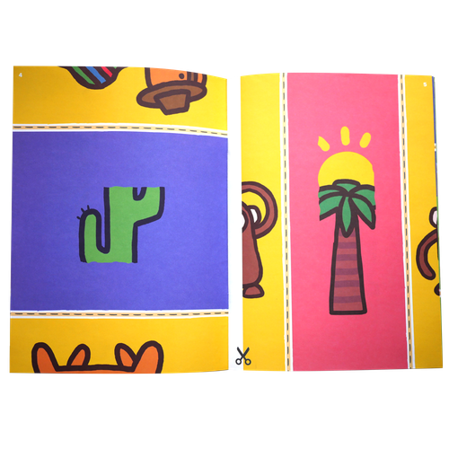 Сгибалки. Тетрадь с развивающими заданиями для детей 4-5 лет