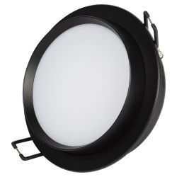 Светильник встраиваемый ЭРА KL115 BK под лампу GX53 черный | Встраиваемые светильники Для ламп GX53