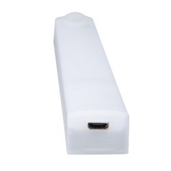 ULM-F60-1W-4000K-RECH SENSOR IP20 WHITE Светильник светодиодный для мебели с сенсором движения и освещенности. Аккумуляторный в-к. 200мм. 80лм. ТМ Uniel