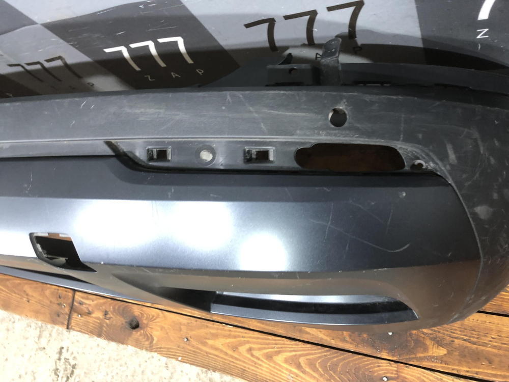 Юбка заднего бампера Skoda Karoq 17-нв Б/У Оригинал 57R807835