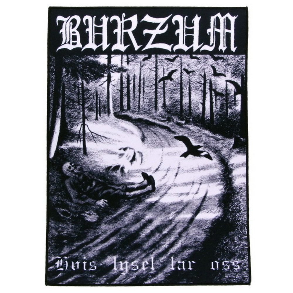 Нашивка спиновая Burzum Hvis Lyset Tar Oss (250)