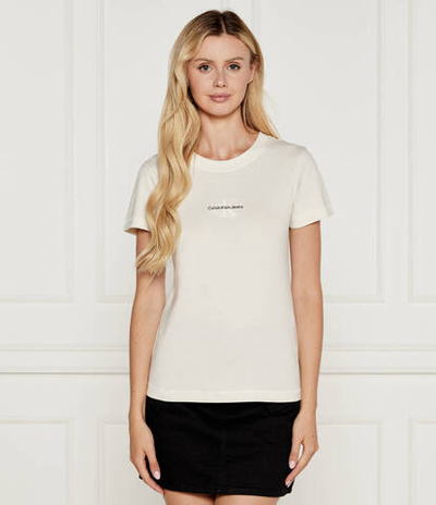 Футболка Calvin Klein Jeans - кремовый(J20J223563)