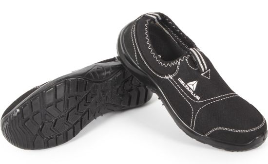 Полуботинки "MIAMI S1P SRC" ПУ/ПУ, МП, МС  (DeltaPlus, черный)