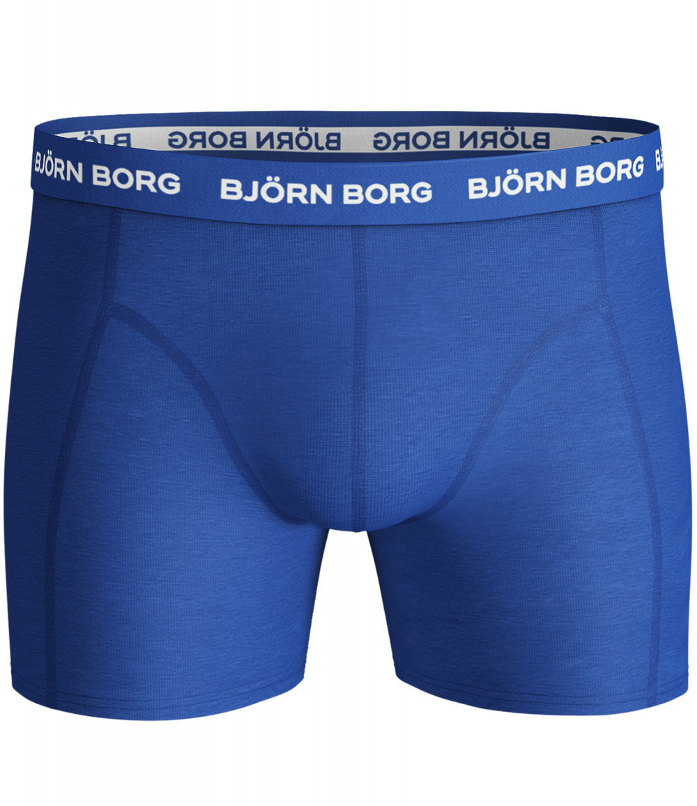 Мужские спортивные боксеры Björn Borg Shorts Solid 3P - небесный