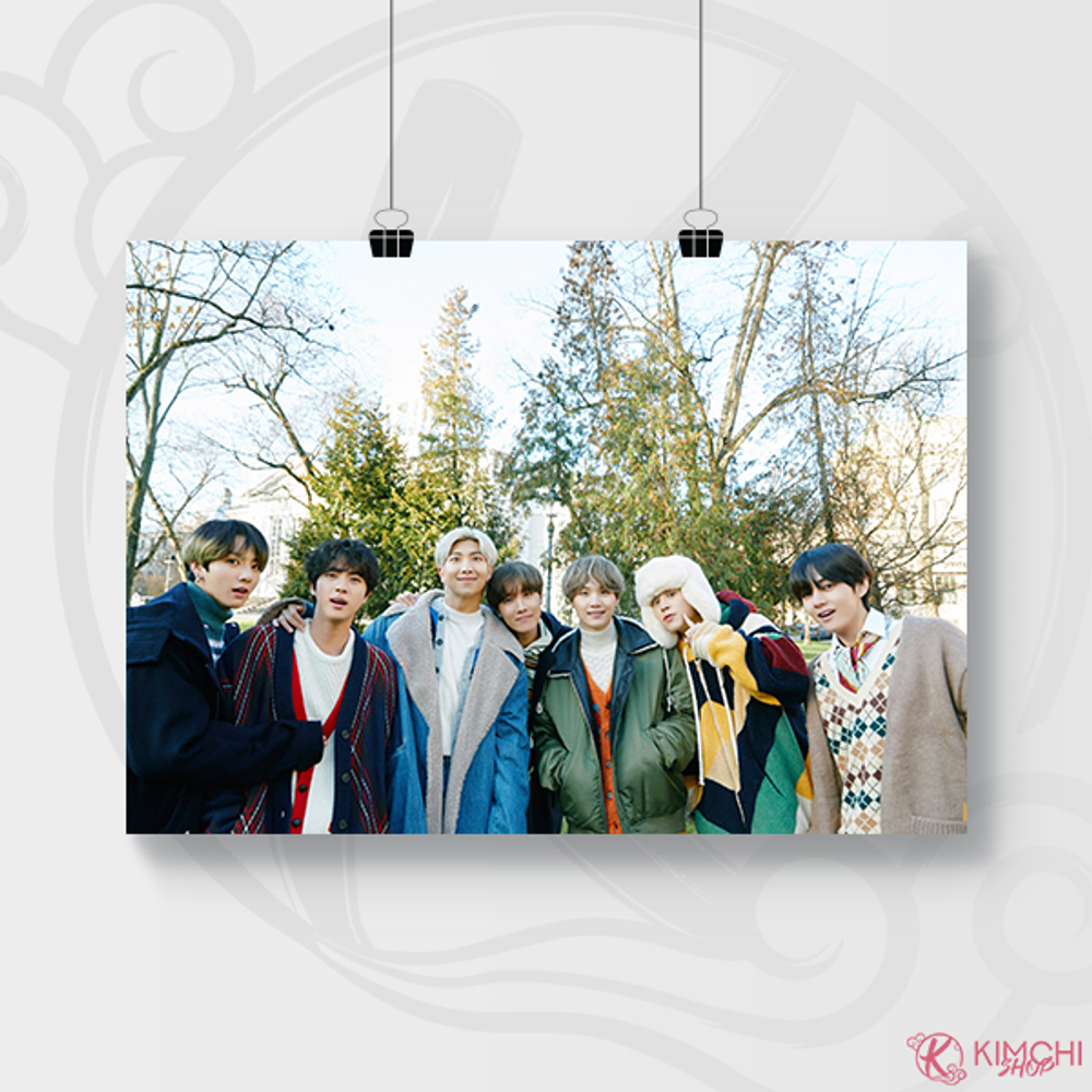 Постер А4 - BTS -Winter Package