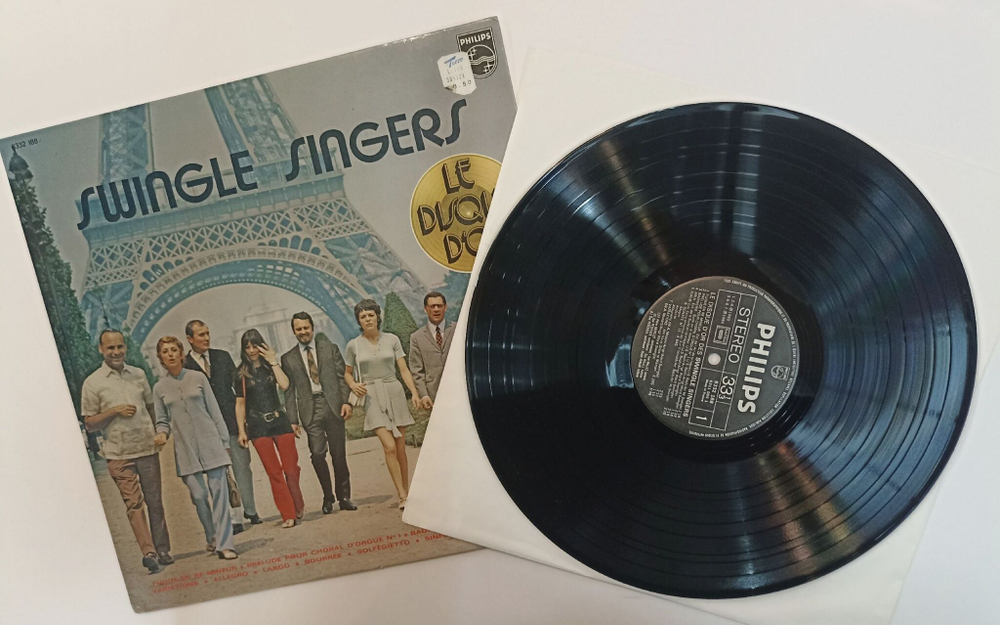 Винтажная виниловая пластинка LP Swingle Singers Le Disque Dor (France 1973)