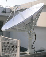 Антенна 2.4 м RxTx VSAT, Al, Az/El, Huaxin