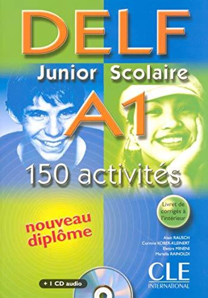 DELF JUNIOR ET SCOL A1,150 ACTIV liv+CD