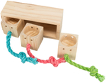 Игрушка для лакомств "Куб", дерево, 16 × 6 × 7 см, Trixie