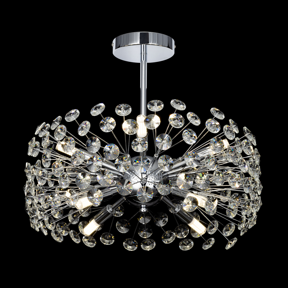 Eletto Betsy EL322CA08.1 Хрустальная люстра на штанге Хром