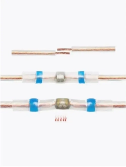 Термоусадка с припоем клеевая 50 шт.