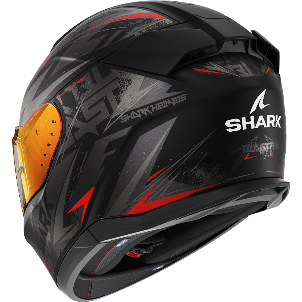 SHARK D-SKWAL 3 BLAST-R MAT Black/Anthracite/Red