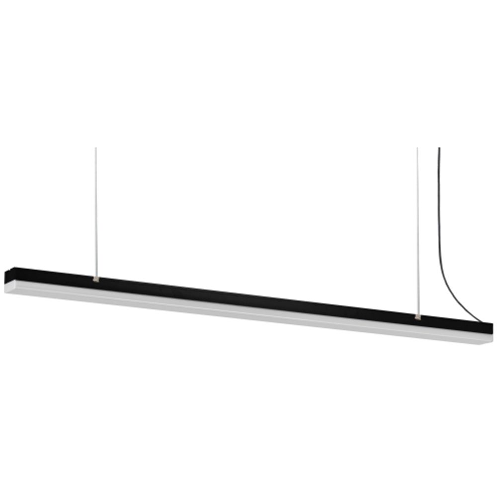 Линейный светодиодный светильник ЭРА SML-12-WB-65K-B60 60Вт 6500K 7100Лм 1480x70x55 черный подвесной