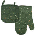 Набор из 2-х предметов прихватка с рукавицей «Лес+конфетти» МТ22-259