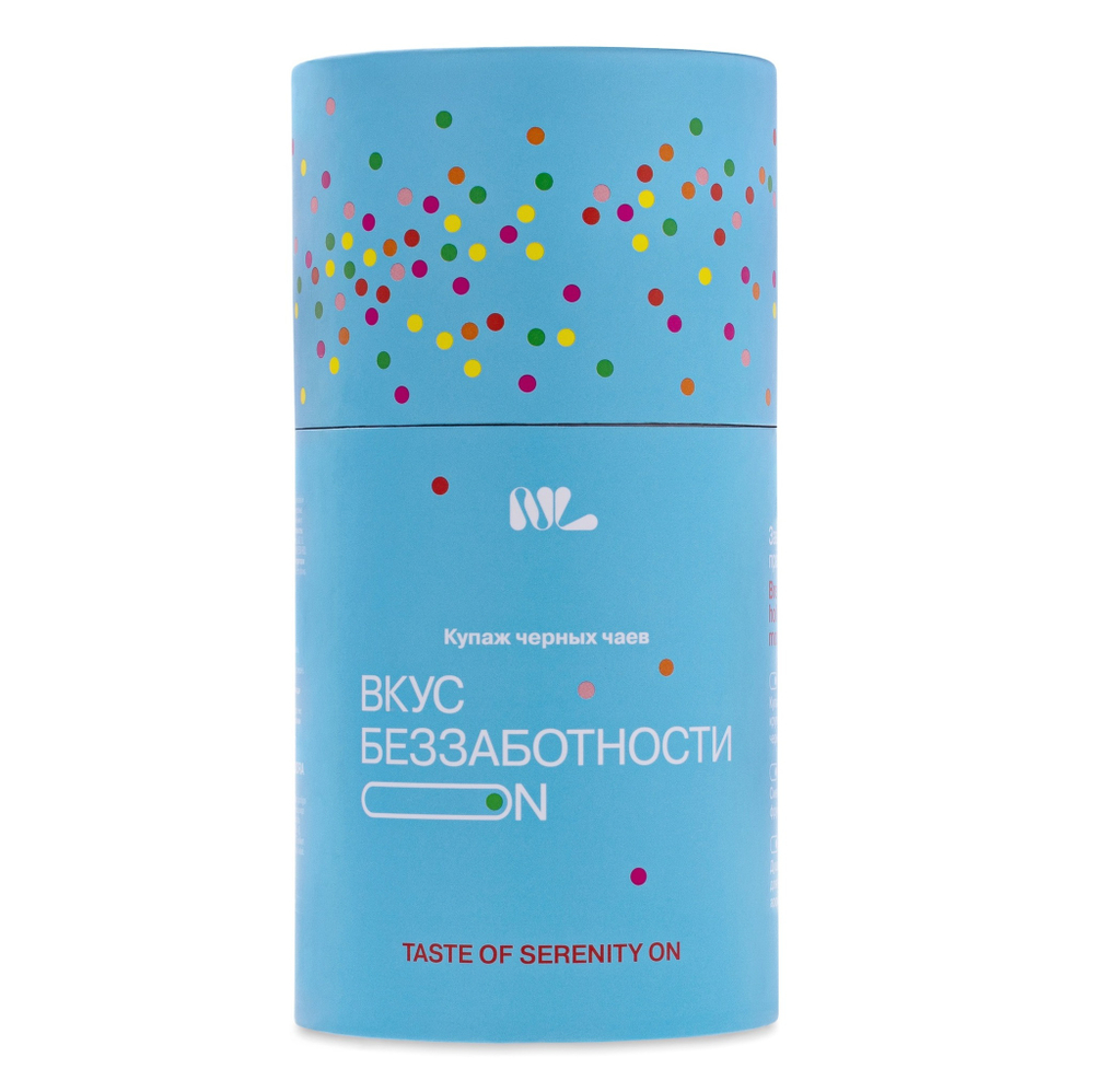 Чай черный в тубусе «Вкус беззаботности ON» 100гр