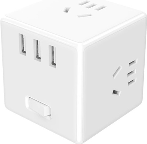 Зарядное устройство Xiaomi Rubiks Cube Converter Wired Edition белый