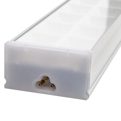 ULO-FL120C-100W-4000K-K SILVER LINKABLE Светильник светодиодный накладной. соединяемый. Белый свет 4000K. Корпус серебристый. Угол 120 градусов. ТМ Uniel