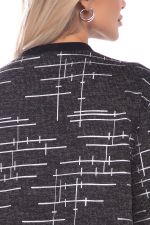 Платье "Янина" (серый меланж / серебро) П7516 LT Collection