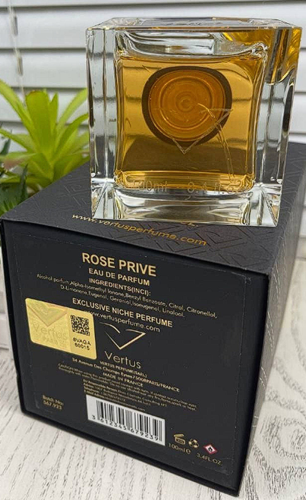 VERTUS Rose Prive 100ml (duty free парфюмерия)