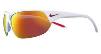 Tennis glasses Nike Skylon Ace NN - white/grey red mirror