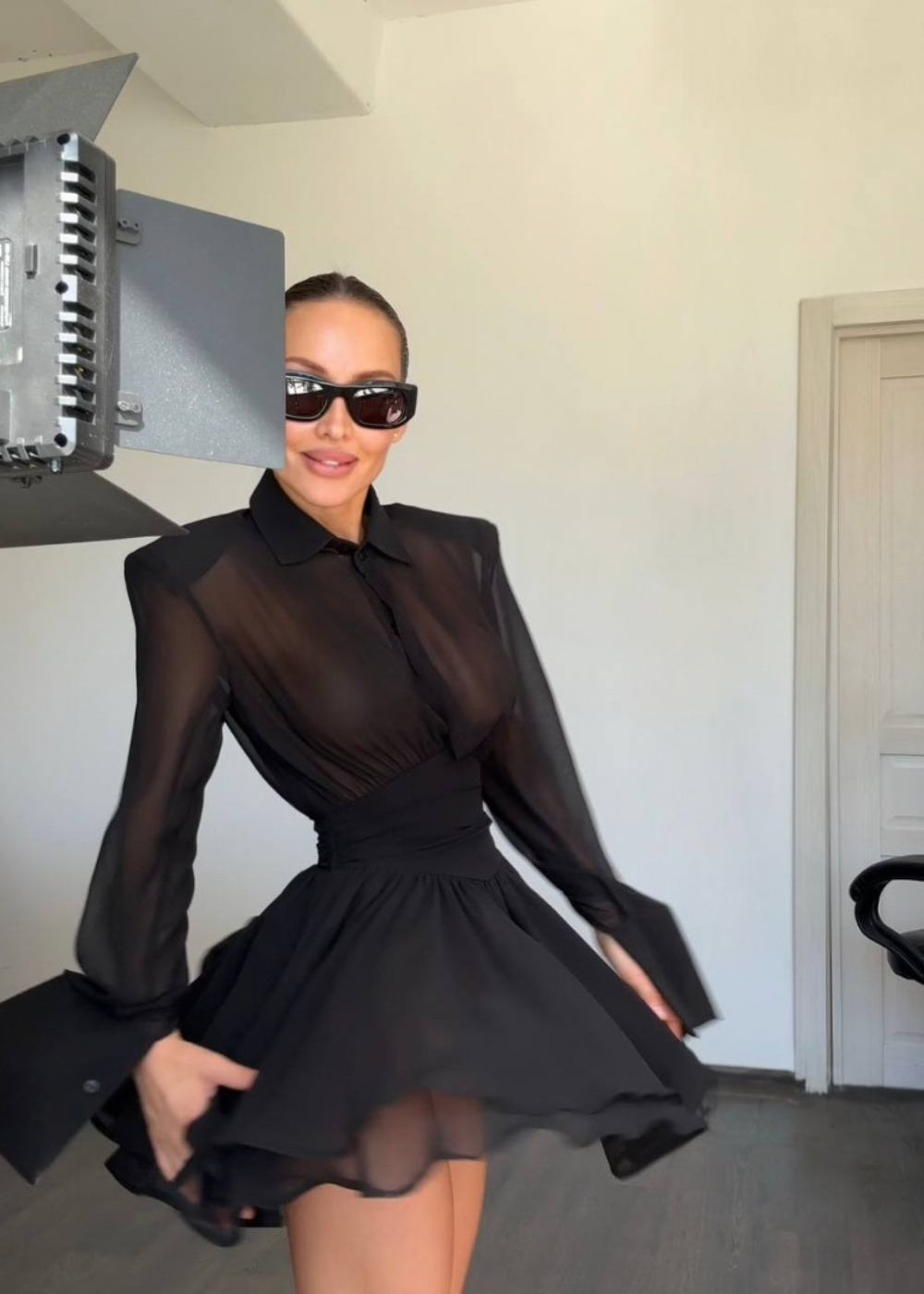 Платье «ураган катрин», черный