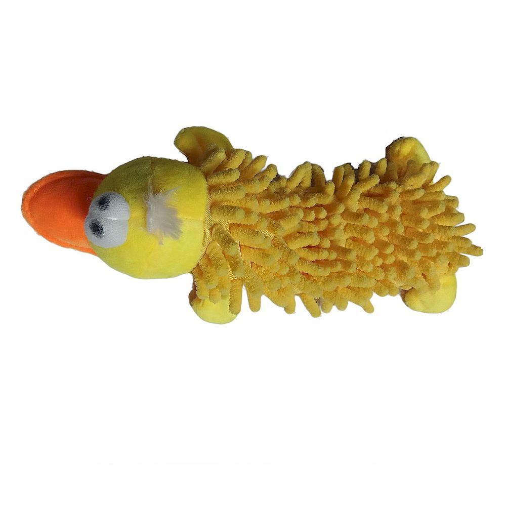 Игрушка для домашних животных Утёнок жёлтый "Чистый котик", 24 см Игрушка для домашних животных Утёнок жёлтый "Чистый котик", 24 см