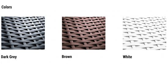 Диван пластиковый плетеный угловой с подушками Monaco Lounge Corner