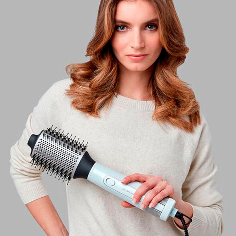 Фен-щетка Remington AS8901 белый