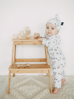 Комбинезон Mjölk Sleep and Play Овечки, на манжетах