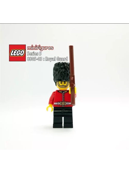 LEGO Minifigures 5 series 8805 Солдат дворцовой стражи