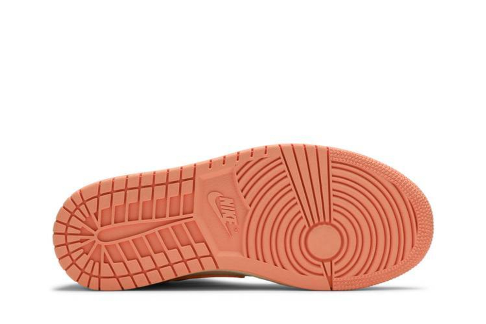 Кроссовки Jordan Air Jordan 1 Mid "Apricot Orange" (Женская размерная сетка)