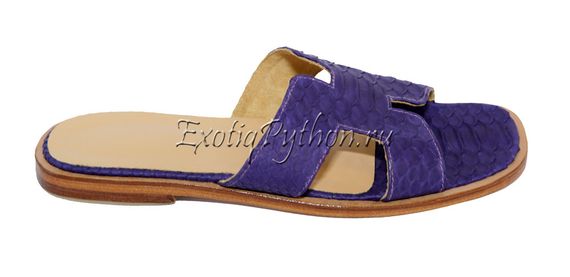 Сандалии из кожи питона SH-17