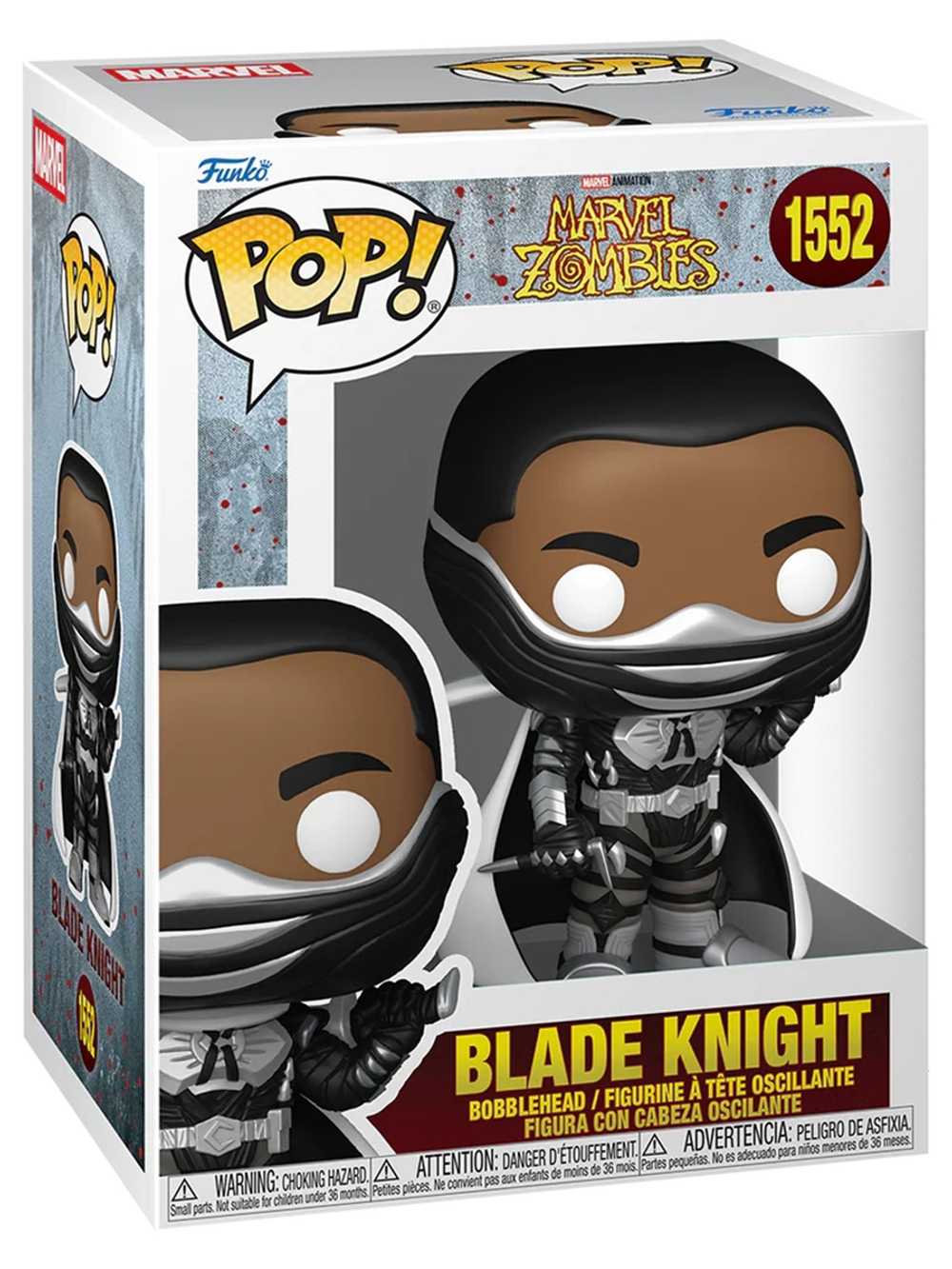 Фигурка Funko POP! Bobble Marvel Zombies Blade Knight (1552) 86648